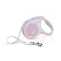 Поводок-рулетка Flexi New Comfort M лента 5m/25кг сиреневый 43608