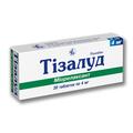Тизалуд таблетки по 4 мг №30 (10х3)