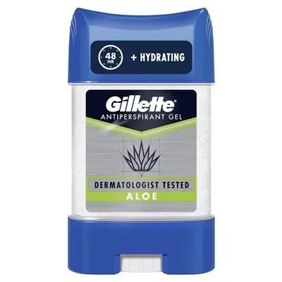Дезодорант-антиперспірант гелевий Gillette Aloe 48h, 70 мл
