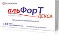 Альфорт декса таблетки, п/плен. обол. по 25 мг №10
