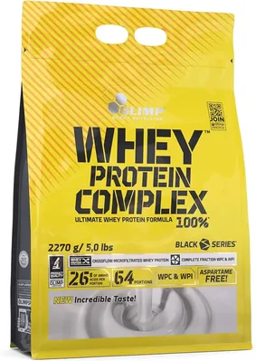 Протеїн сироватковий змішаний Olimp Whey Protein Complex, шоколад, 2270 г