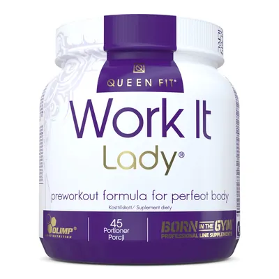 Передтренувальний комплекс для дівчат Olimp Work It Lady, апельсин, 337 г