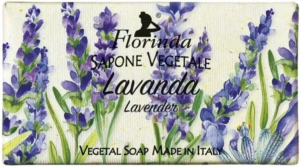 Мило натуральне тверде Florinda Lavanda Лаванда, 200 г