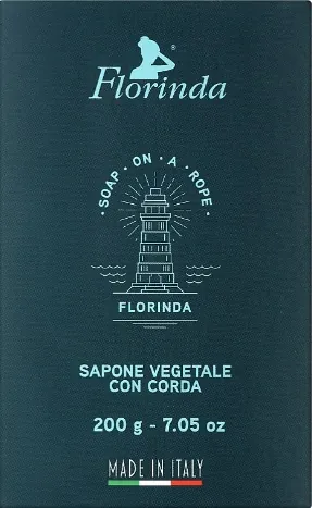 Мило натуральне тверде Florinda на мотузці, 200 г