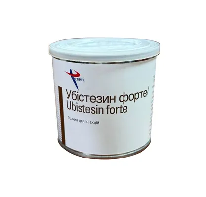 Убістезин форте розчин д/ін. по 1.7 мл №50 у картр.