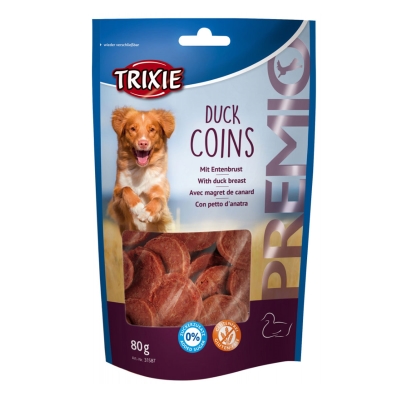 Лакомство для собак Trixie PREMIO Duck Coins утка, 80 г