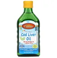 Риб'ячий жир з печінки тріски для дітей Carlson Labs Cod Liver Oil, 250 мл
