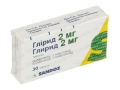 Глирид таблетки по 2 мг №30 (10х3)