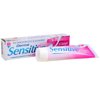 Зубна паста Dental Sensitive класична формула, 100 мл