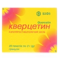 Кверцетин гранулы 0.04 г/1 г по 2 г №20 в пак.