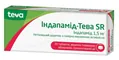 Індапамід SR таблетки прол./д. по 1.5 мг №30 (10х3)