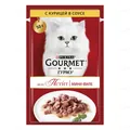 Корм вологий для кішок Purina Gourmet Mon Petit з куркою в соусі, 50 г