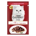 Корм влажный для кошек Purina Gourmet Mon Petit с говядиной в соусе, 50 г