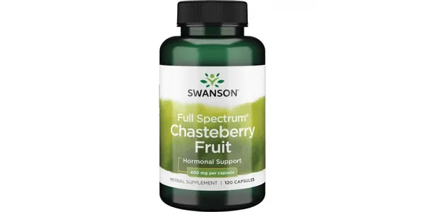 Вітекс священний плоди Swanson Chasteberry Fruit 400 мг, 120 капсул
