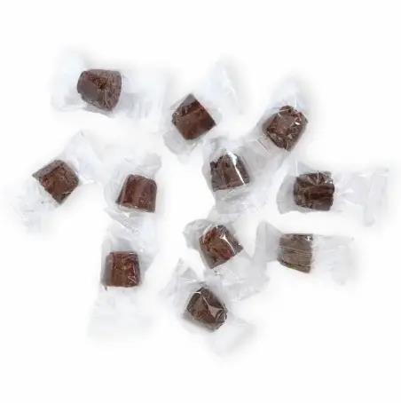 Конфеты Пани Candy молочный шоколад с фундуком и малиной без сахара, 100 г