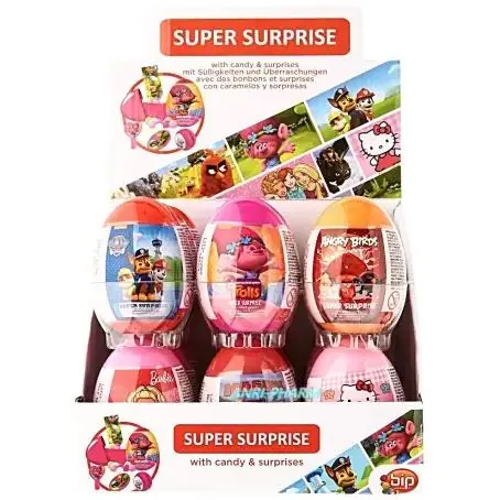 Яйце-сюрприз BIP Super Surprise з цукерками в асортименті