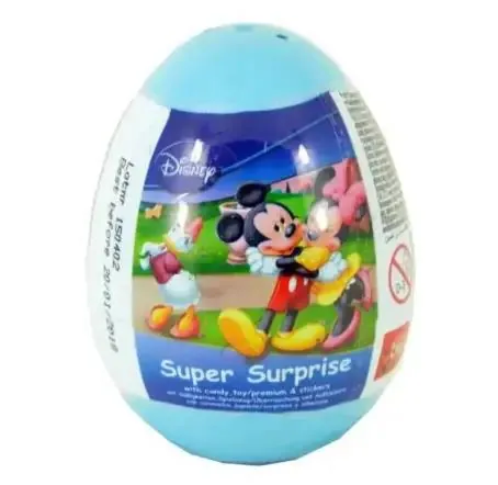 Яйце-сюрприз BIP Super Surprise з цукерками в асортименті