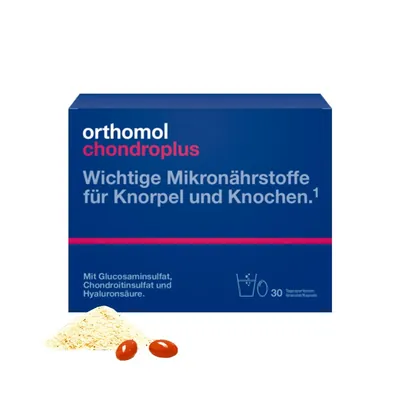 Ортомол Chondroplus гранули + капсули, курс 30 днів