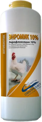 Енромік 10% (ДЛЯ ТВАРИН) розчин пероральний, 1 л