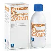 Эспакокс 5% кокцидиостатик для поросят раствор, 250 мл
