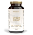 Витамин D3 + K2 Evolite Nutrition D3+K2, 120 мягких гелевых капсул