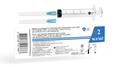 Шприц 2 мл LC Laser Care 3-х компонентный с двумя иглами 23G (0,6мм x 30мм) и 24G (0,55мм x 25мм), 1 штука