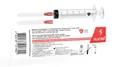 Шприц 5 мл  LC Laser Care 3-х компонентний з двома голками 23G (0,6 мм x 30 мм) і 22G (0,7 мм x 40 мм), 1 штука