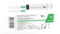 Шприц 10 мл LC Laser Care 3-х компонентный с двумя иглами 23G (0,6мм x 30мм) и 21G (0,8мм x 40мм), 1 штука