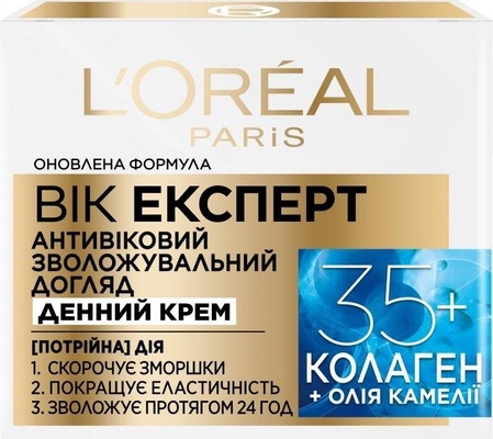 Крем для лица L'Oreal Paris Возраст Эксперт 35+ дневной антивозрастной уход против морщин, 50 мл