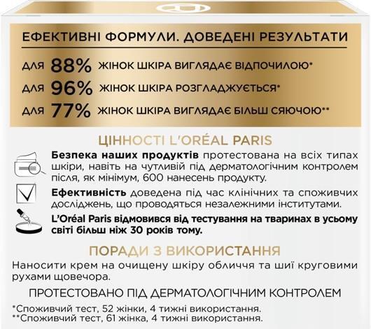 Крем для лица L'Oreal Paris Возраст Эксперт 65+ ночной антивозрастной питательный против морщин, 50 мл