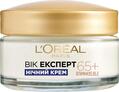 Крем для лица L'Oreal Paris Возраст Эксперт 65+ ночной антивозрастной питательный против морщин, 50 мл