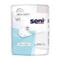 Пелюшки Seni Soft одноразові гігієнічні 60х60 см, 5 шт