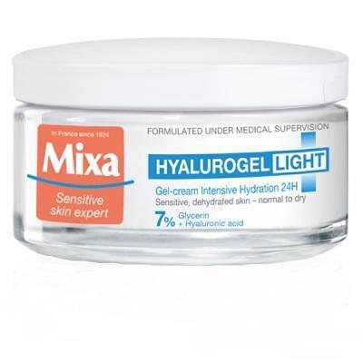 Гель-крем Mixa Hyalurogel для нормальной, обезвоженной, чувствительной кожи лица, 50 мл