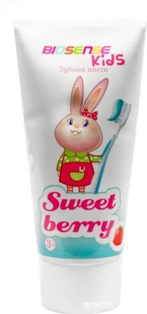 Зубна паста Bioton Cosmetics Biosense Kids Sweet Berry дитяча, 50 мл