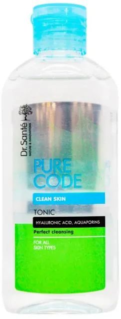 Тонік Dr.Sante Pure Cоde для всіх типів шкіри, 200 мл