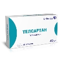 Телсартан таблетки по 40 мг №30 (10х3)