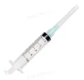 Шприц 5 мл Hemoplast 3-х компонентний з голкою 22G (0,7 мм x 38 мм), 1 штука