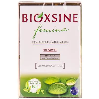 Шампунь Bioxsine Femina проти випадіння для жирного волосся, 300 мл