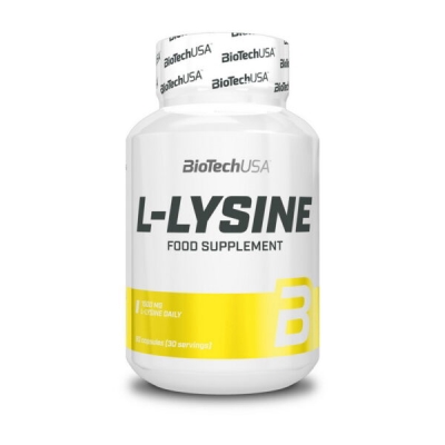 Аминокислота Biotech L-Lysine 1500 mg, 90 капсул