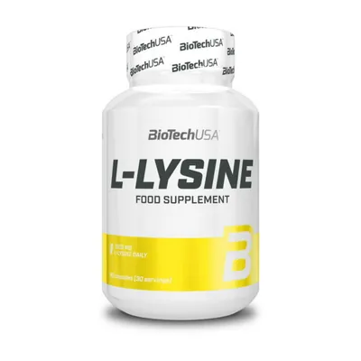 Амінокислота Biotech L-Lysine 1500 mg, 90 капсул