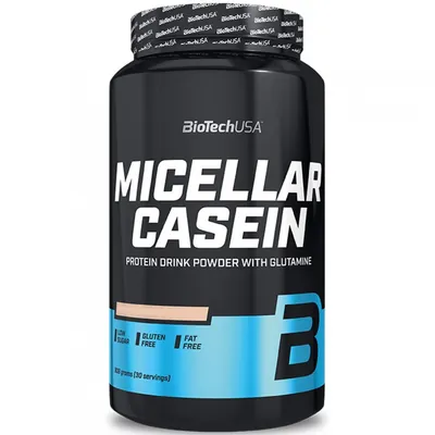 Казеїн міцелярний Biotech Micellar Casein полуниця, 908 г