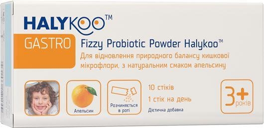 Порошок пробіотик шипучий Халіку порошок по 1.98 г №10 у стік.