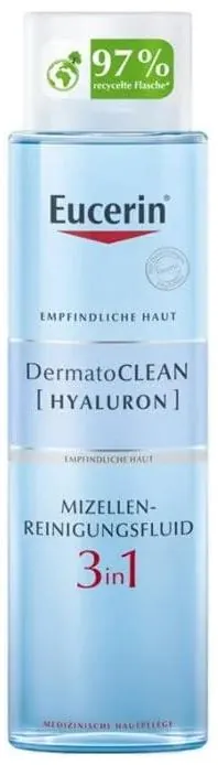 Міцелярний флюїд Eucerin DermatoClean 3-в-1 очищуючий для всіх типів шкіри (69754), 400 мл