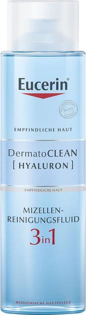 Міцелярний флюїд Eucerin DermatoClean 3-в-1 очищуючий для всіх типів шкіри (69754), 400 мл