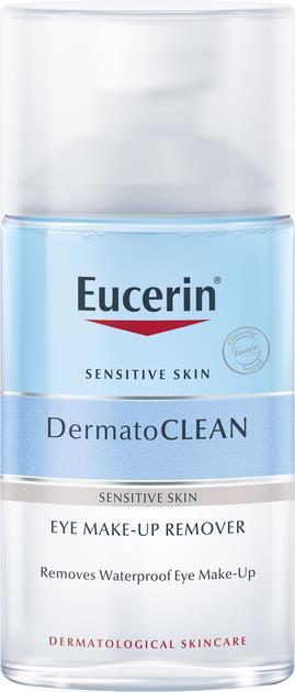 Средство Eucerin DermatoClean для снятия водостойкого макияжа с глаз для чувствительной кожи (83579), 125 мл