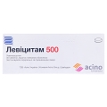 Левицитам 500 таблетки, п/плен. обол. по 500 мг №30 (10х3)