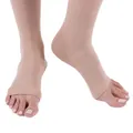 Панчохи компресійні Thuasne Venoflex Kokoon клас компресії 3, відкритий носок, стандартні, колір бежевий, розмір 4