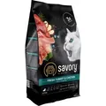 Корм сухий для кошенят Savory 30136 зі свіжим м'ясом індички та курки, 400 г