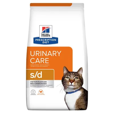 Корм сухий для кішок Hill's Prescription Diet Feline S/D для розчинення струвітних уролітів, 1,5 кг