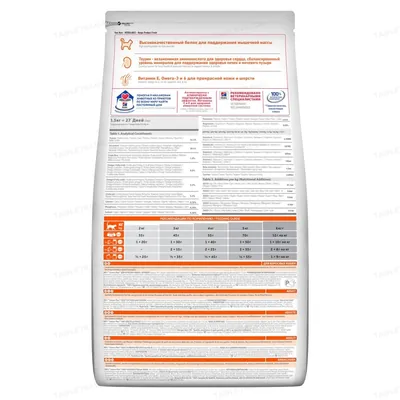 Корм сухий Hill's Science Plan Adult для дорослих кішок зі смаком курки, 1,5 кг